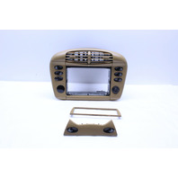 1999-2001 Porsche 911 996 Radio Bezel Dash Vent Switches Leather Complete Savanna OEM