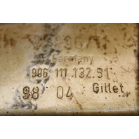 1999-2001 Porsche 911 996 3.4 Left Exhaust Muffler 99611113251 OEM