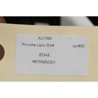 2006-2012 Porsche Cayman 987 Speedometer Cluster Cover Leather Black OEM