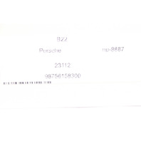 2005-2012 Porsche Boxster 987 Left Wind Screen Deflector 98756158300 OEM