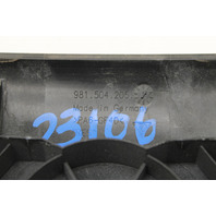 2014-2016 Porsche Cayman Rear Spoiler Bottom Lower Trim OEM