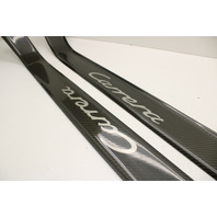 1999-2004 Porsche 911 996 Door Sill Trim Plate Carbon Fiber OEM