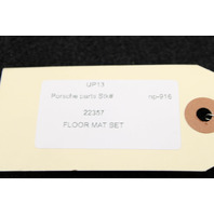 2002 2003 2004 Porsche 911 996 Carrera Floor Mat Carpet Set