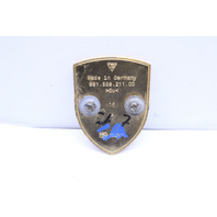 Porsche 911 Boxster Cayman Cayenne Hood Crest Emblem Badge - 99155921100 OEM