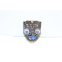 Porsche 911 Boxster Cayman Cayenne Hood Crest Emblem Badge - 99155921100 OEM