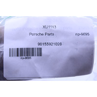 Porsche 911 Boxster Cayman Cayenne Hood Crest Emblem Badge - 90155921026 OEM