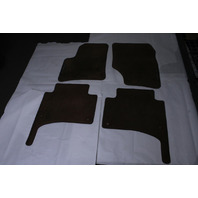 2003-2010 Porsche Cayenne Floor Mat Carpet Set Brown OEM Used
