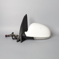 2006-2007 Volkswagen Golf GTI Left Door Mirror Candy White 1K1857507AK OEM Used