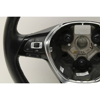 2015 2016 2017 Volkswagen Jetta Steering Wheel Flat Bottom - 5C0419091BL OEM