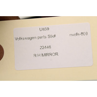 2011-2016 Volkswagen Jetta Right Door Mirror Side View - 5C7857502 OEM