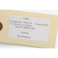 2004 Dodge Ram 1500 Abs Anti Lock Brake Pump - 55366040AC OEM