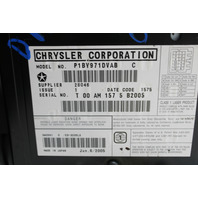 2006 Dodge Charger Center Console Armrest Cd Dvd Player - 1BY971DVAB OEM