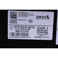 2008 Mercedes Benz CLS550 W219 Sirius Satellite Radio Module OEM