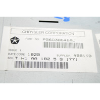 2007 Dodge Ram 1500 Radio Stereo Navigation Radio CD Player REC OEM