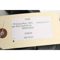 2014 Dodge Ram 1500 Spare Tire Cable Hoist Winch OEM