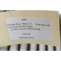 2004 Dodge Ram 1500 Engine Computer Module ECU ECM DME OEM