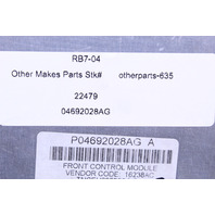 2006 Chrysler 300C Front Body Control Module BCM