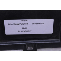 2008 2009 2010 2012 2012 Dodge Challenger Headlight Halogen Right NOTE