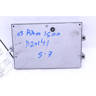 2003 Dodge Ram 1500 Engine Computer Module ECU ECM DME OEM