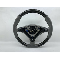99-04 Porsche 911 996 Boxster 986 Steering Wheel 3 Spoke Tiptronic Carbon Cracked OEM Used
