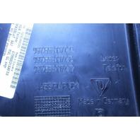 05-12 Porsche 911 Boxster Cayman Left Stereo Side Trim Leather Grey OEM