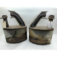 1995-1998 Porsche 911 993 Exhaust Muffler Right Left Pair 99311104511 OEM