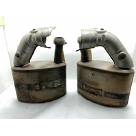 1995-1998 Porsche 911 993 Exhaust Muffler Right Left Pair 99311104511 OEM