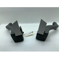 1995-1998 Porsche 911 993 Door Grab Pull Armrest Grey Leather Pair OEM Used