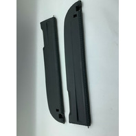 1995-1998 Porsche 911 993 Door Grab Pull Armrest Grey Leather Pair OEM Used