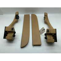 1995-1998 Porsche 911 993 Inside Door Grab Pull Armrest Beige Pair OEM Used