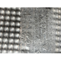 2010-2013 Porsche Panamera Left Rear Bumper Bracket Heat Shield OEM 97050563102