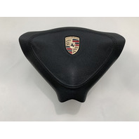 2000-2004 Porsche 911 996 Boxster Leather Steering Wheel Airbag Black OEM