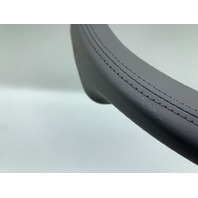 1995-1998 Porsche 911 993 Door Grab Pull Armrest Grey Leather Pair OEM Used