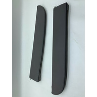 1995-1998 Porsche 911 993 Door Grab Pull Armrest Grey Leather Pair OEM Used