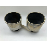 1995-1998 Porsche 911 993 4S Exhaust Muffler Tip Pair EP5110 Tequipment OEM Used