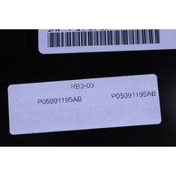 Dodge Jeep AM FM Radio Audio CD Player P05091195AB OEM