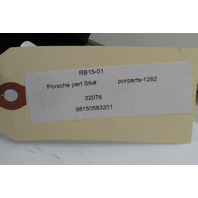 2013-2016 Porsche Boxster Cayman 981 Rear Bumper Guide Bracket Right - 98150563201 OEM