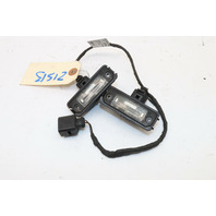 05-12 Porsche 911 Boxster Cayman License Plate Lights Wire Harness OEM