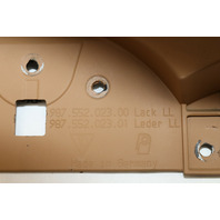 2006-2012 Porsche Cayman 987 Speedometer Instrument Cluster Cover Beige OEM