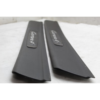 2002 2003 2004 Porsche 911 996 Door Sill Trim Plate Carrera 4S Pair OEM