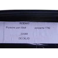 2009-2012 Porsche 911 997.2 Engine Lid Bare Midnight Blue OEM