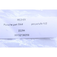 2012-2023 Porsche 911 Boxster Cayman Seat Rail Cover Right - 99152136200 OEM