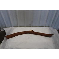 1999-2004 Porsche 911 996 Coupe Left A Pillar Molding Leather Brown OEM