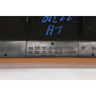 1999-2004 Porsche 911 996 Coupe Left A Pillar Molding Leather Brown OEM