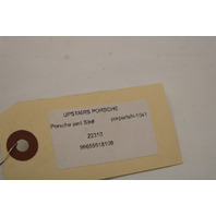 1999-2004 Porsche 911 996 Coupe Left A Pillar Molding Leather Brown OEM