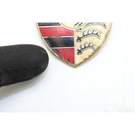 Porsche 911 Boxster Cayman Front Hood Emblem Crest Emblem Badge OEM