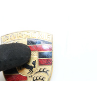 Porsche 911 Boxster Cayman Front Hood Emblem Crest Emblem Badge OEM