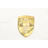Porsche 911 Boxster Cayman Front Hood Emblem Crest Emblem Badge OEM