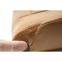 2002-2004 Porsche 911 996 Coupe Left Rear Seat Back Rest Brown OEM