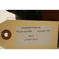 2002-2004 Porsche 911 996 Coupe Left Rear Seat Back Rest Brown OEM